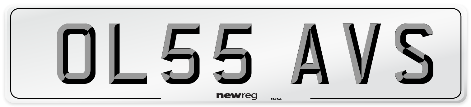 OL55 AVS Number Plate from New Reg